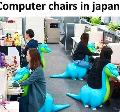 Lees meer over het artikel Computer chairs in Japan