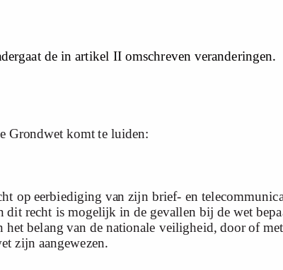 Lees meer over het artikel Voorstel aanpassing grondwet: email verkeer onder briefgeheim maar hoe geheim dan eigenlijk?