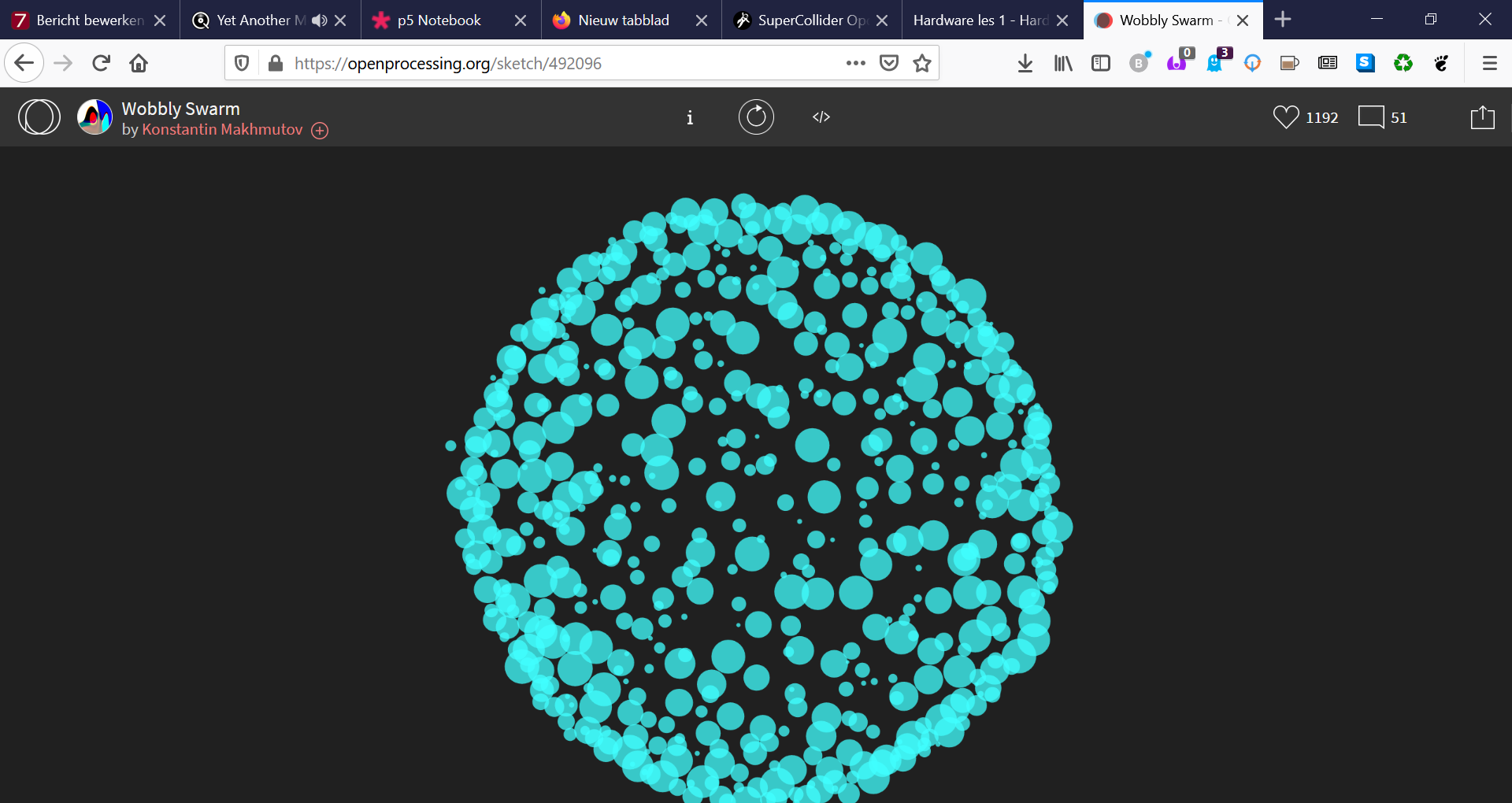 Je bekijkt nu Introduction to Computational Media met p5js