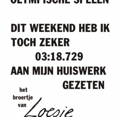 Lees meer over het artikel Huiswerkcontrole, let that sink in