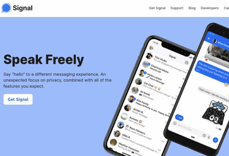 Lees meer over het artikel Chat-app signal moet gebruikersgegevens aan de Federal Grand Jury geven, maar heeft die niet