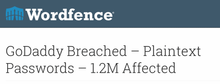 Lees meer over het artikel GoDaddy, top-10 internetboer in de VS gehacked met 1,200,000 plaintext wachtwoorden leaked