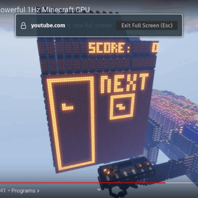 Lees meer over het artikel Processor nagebouwd in minecraft