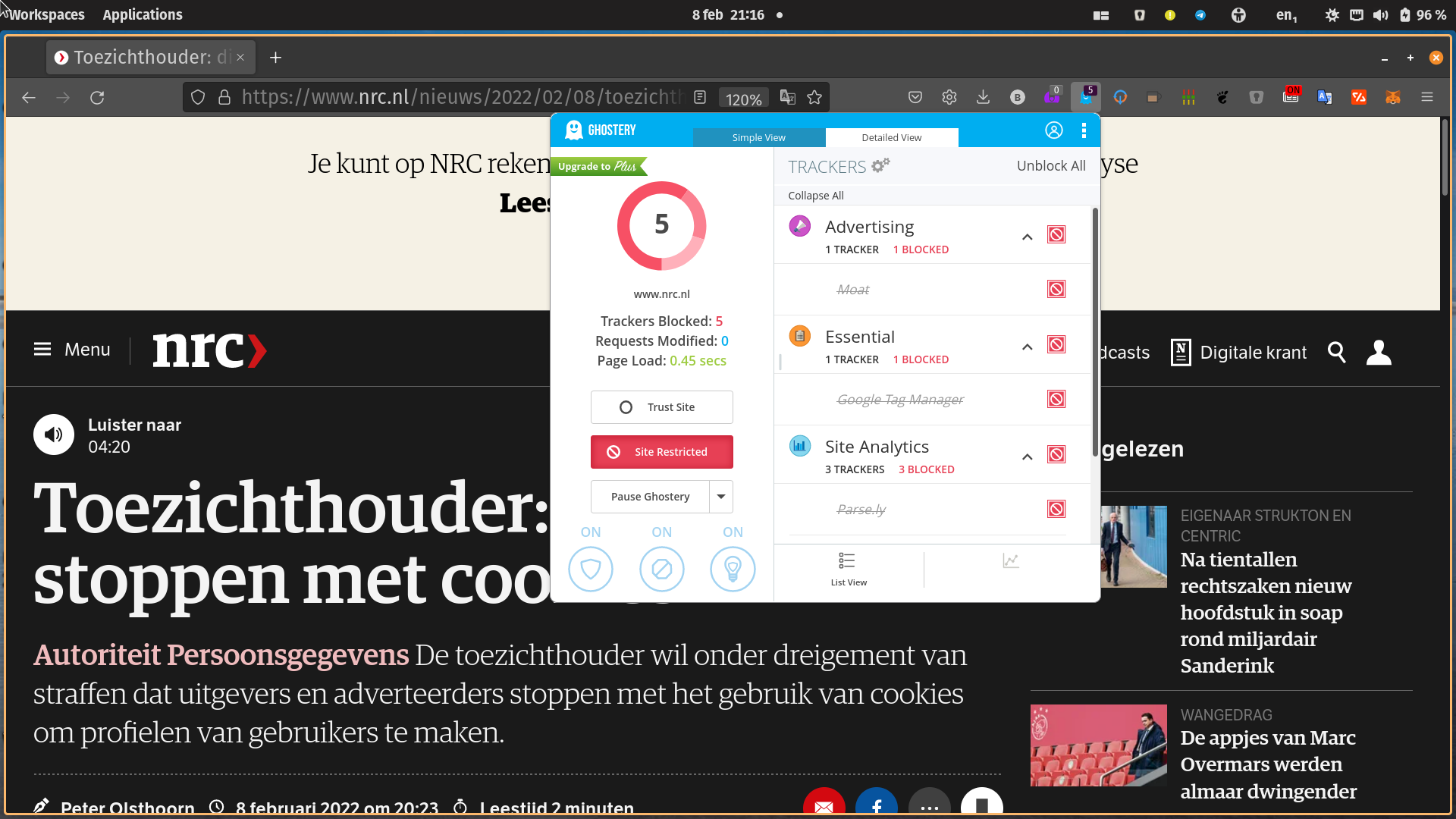 Je bekijkt nu Geniet nog even van je laatste cookies, NRC