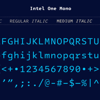 Lees meer over het artikel Chipfabrikant Intel maakt eigen lettertype