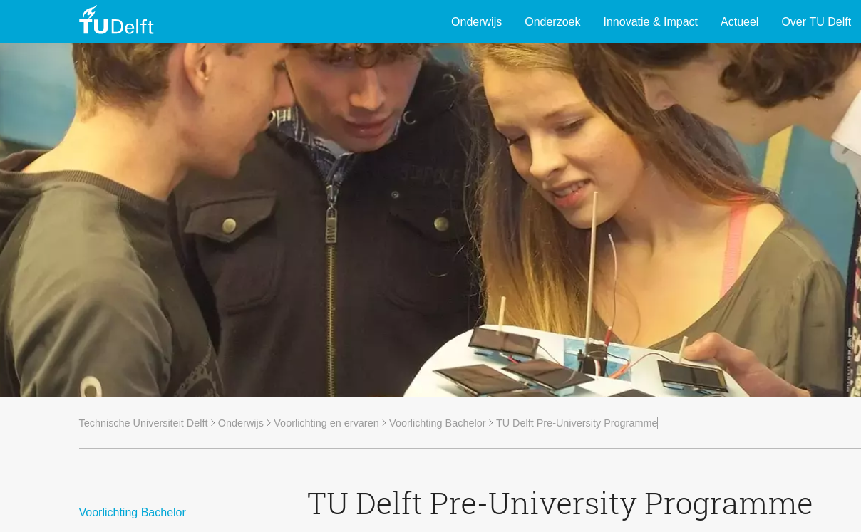 Je bekijkt nu Delft Voorstuderen