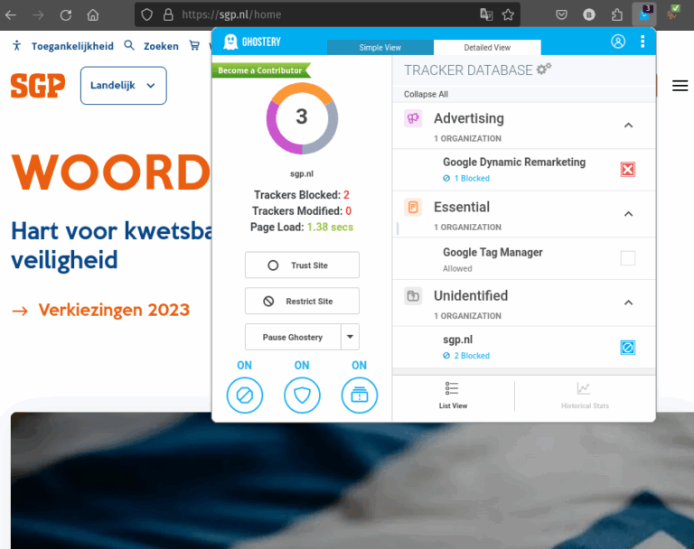 Lees meer over het artikel Tracking cookies bij 4 politieke partijen