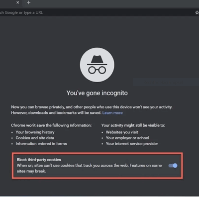 Lees meer over het artikel Chrome’s incognito mode krijgt andere melding