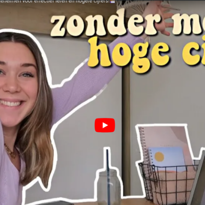 Lees meer over het artikel De beste studietips van Jiska – zonder moeite hoge cijfers