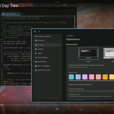 Lees meer over het artikel Een theme voor Cosmic Desktop