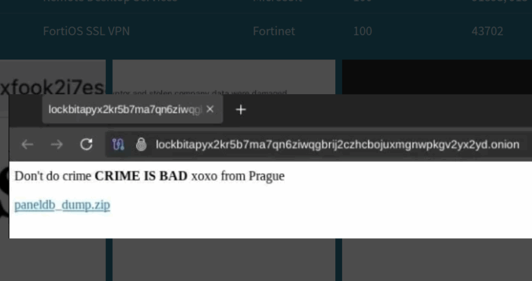 Lees meer over het artikel Hackersgroep Lockbit teruggehacked