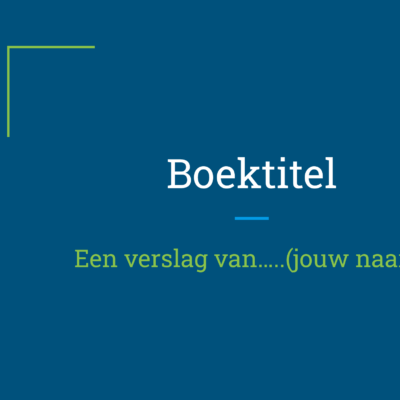 Lees meer over het artikel Boekpresentatie Nederlands