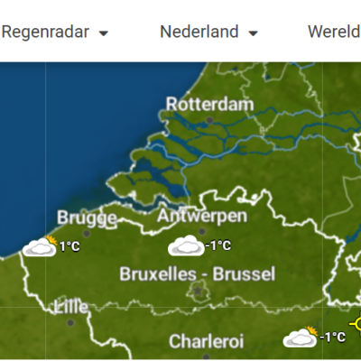 Lees meer over het artikel Weerkaartje app