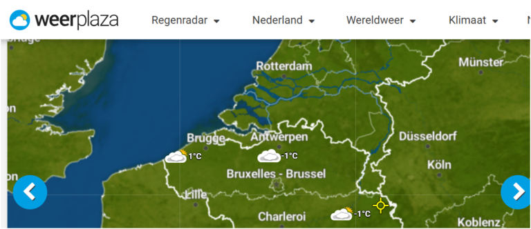 Lees meer over het artikel Weerkaartje app