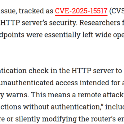 Lees meer over het artikel TP-link maakt beginnersfout in NX Router series
