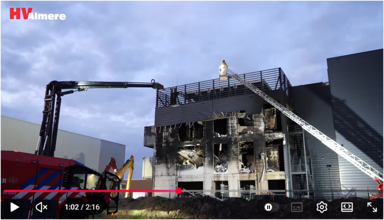 Lees meer over het artikel Datacenter NorthC in Almere in de brand