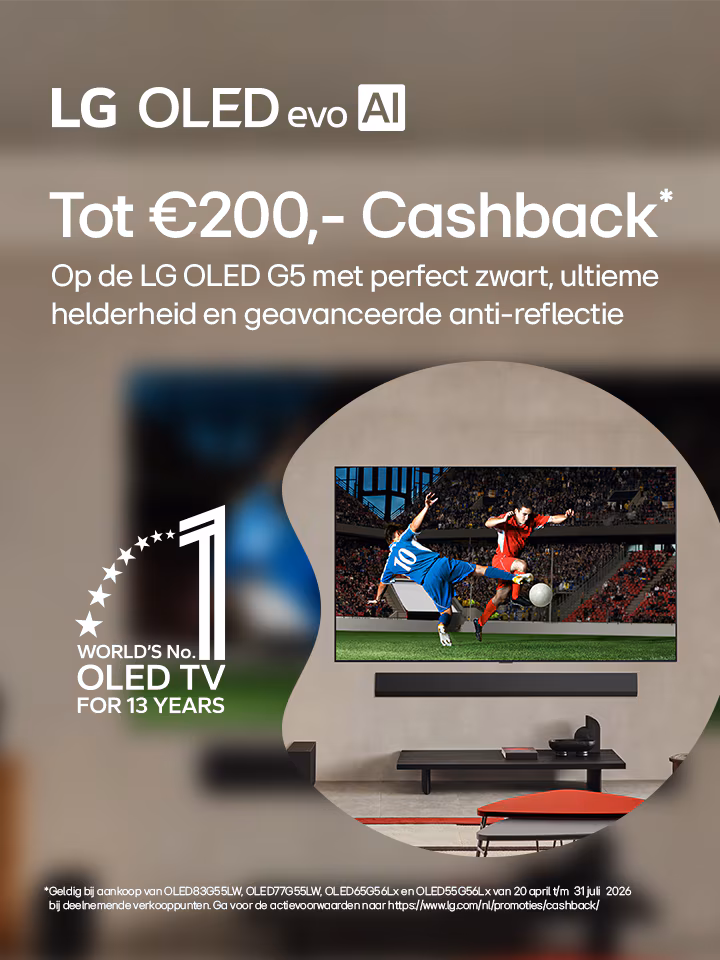 Je bekijkt nu De LG TV kijkt met u mee
